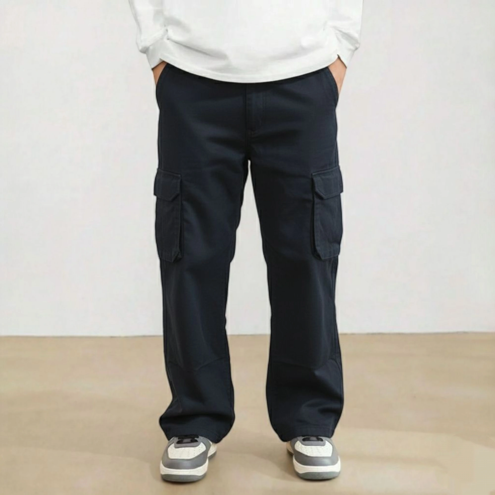 Black Baggy Cargo thumbnail 3