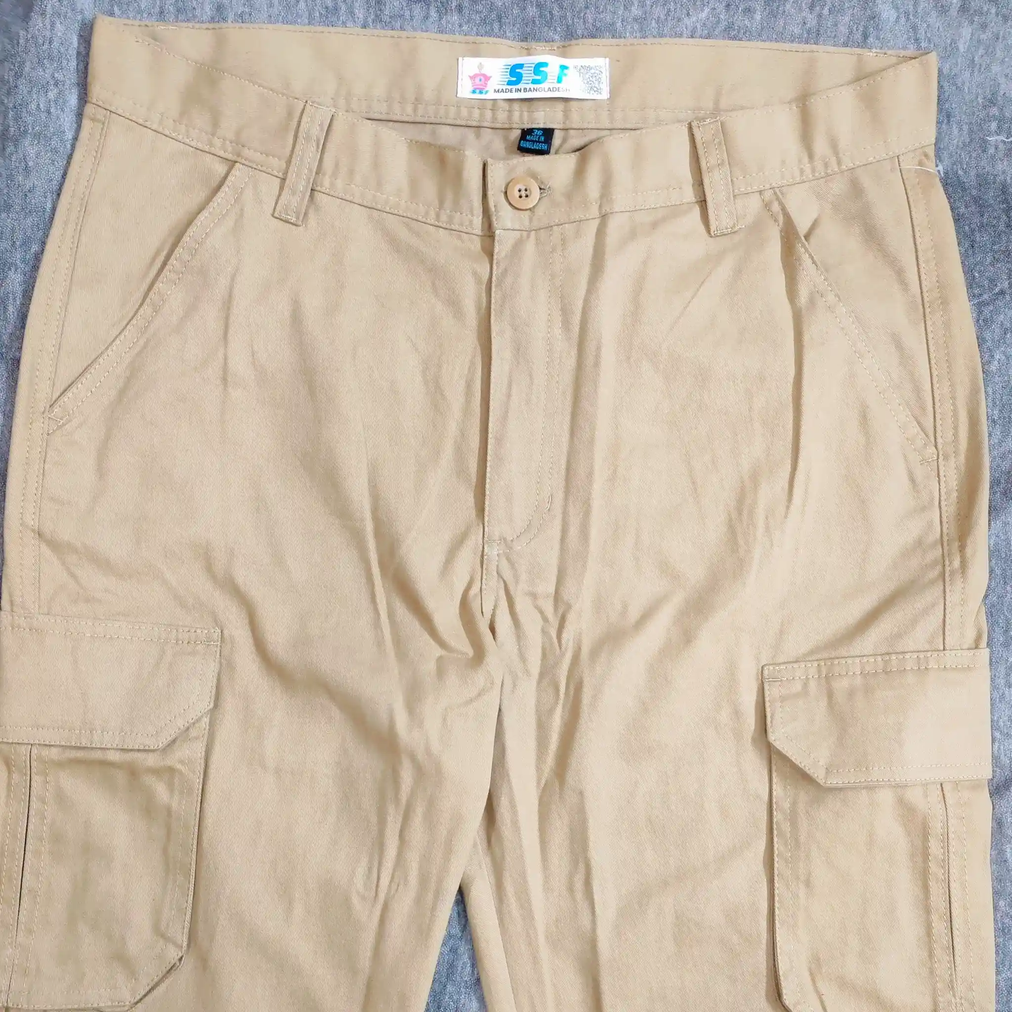 Brown Colour Baggy Cargo thumbnail 2
