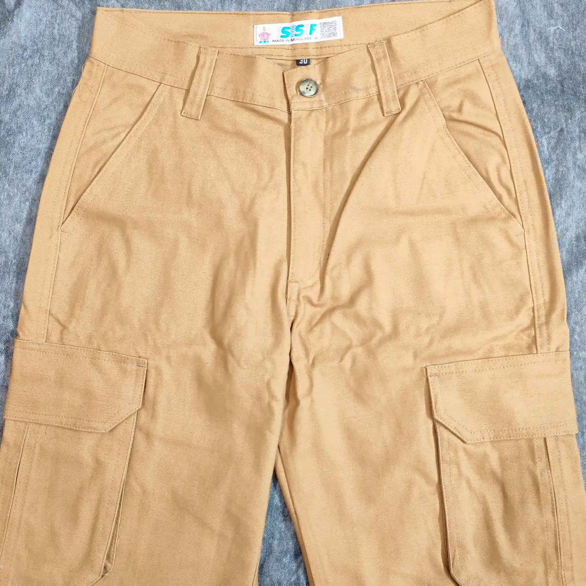 Khaki Colour Baggy Cargo