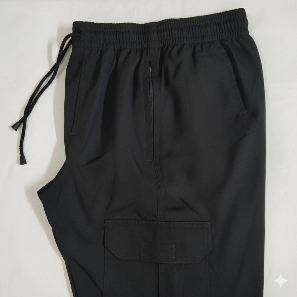 Black colour Cargo Trouser thumbnail 2