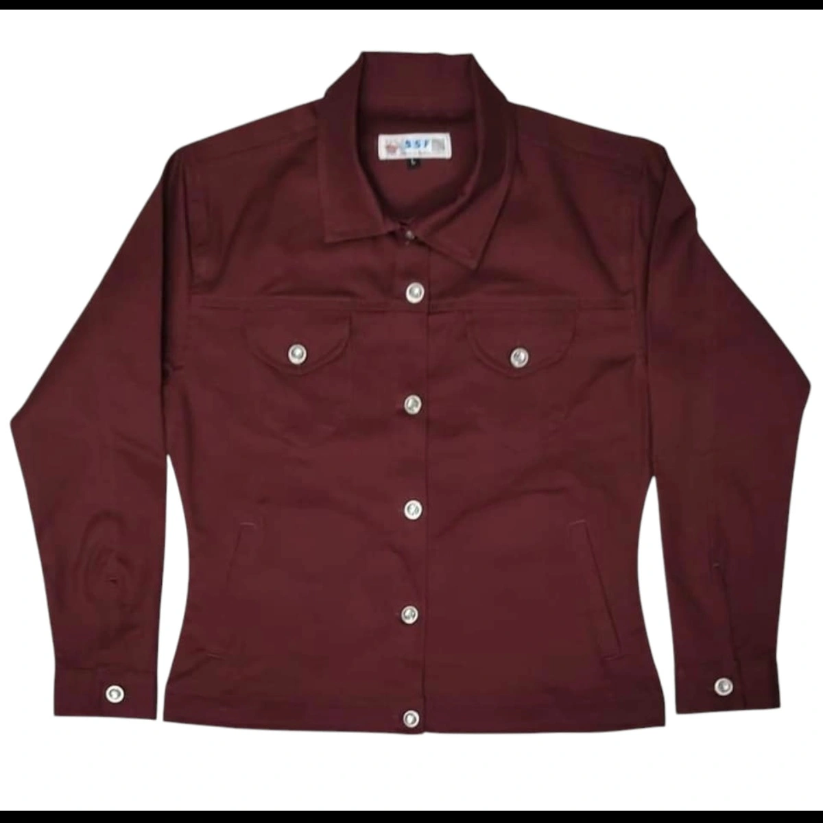 Ladies Maroone Twill Fancy Jacket thumbnail 2