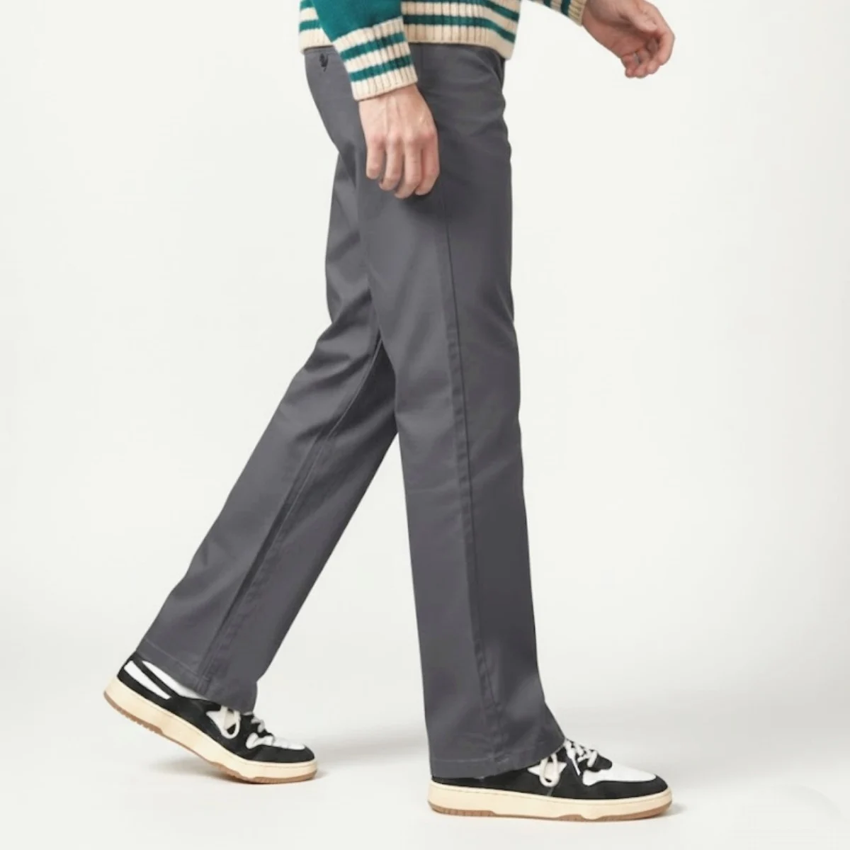 Ash Straight Cut Baggy Pants 