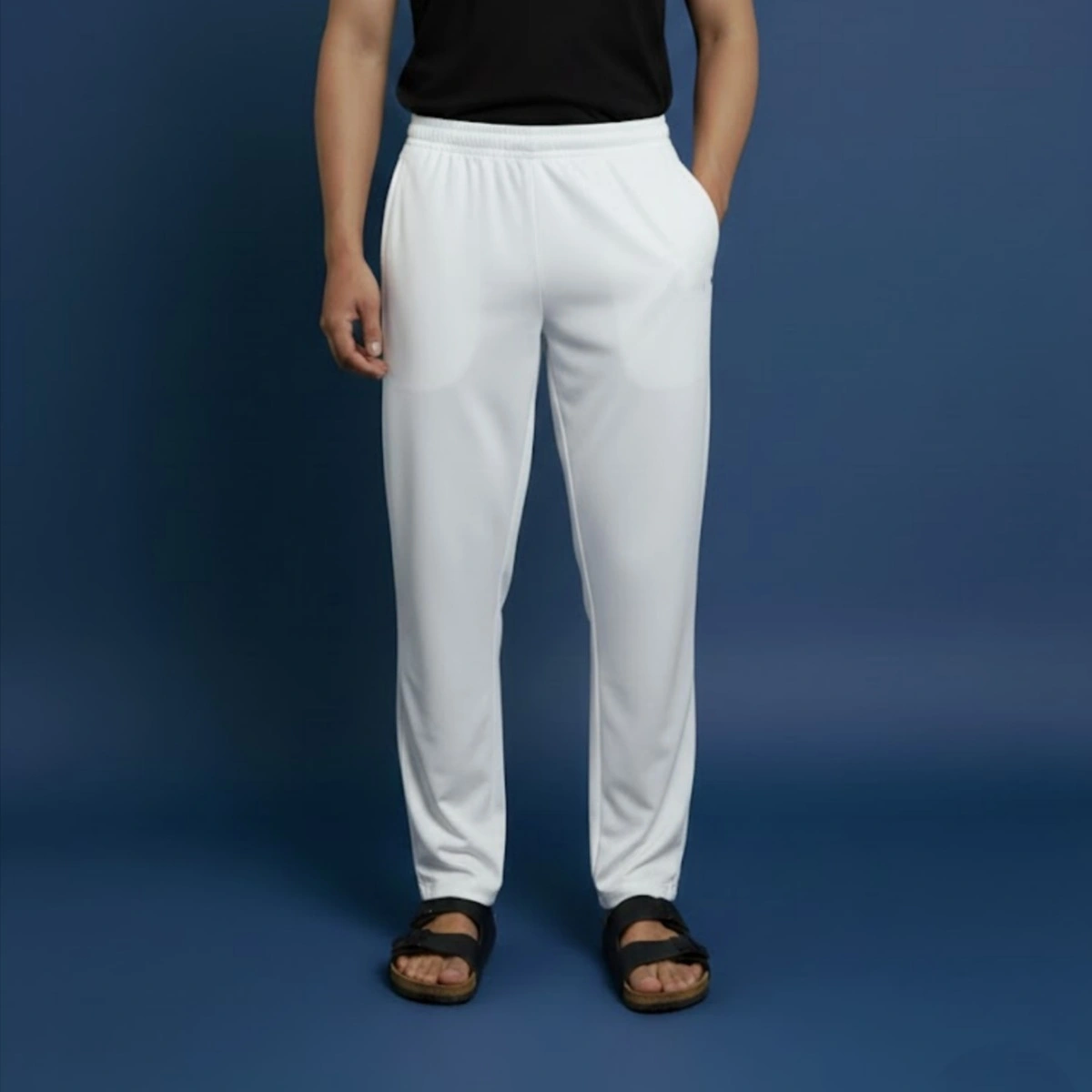 White Micro Stretch Trouser