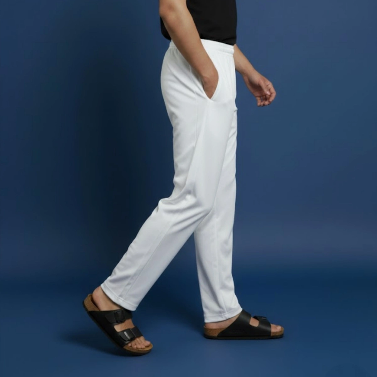 White Micro Stretch Trouser thumbnail 2