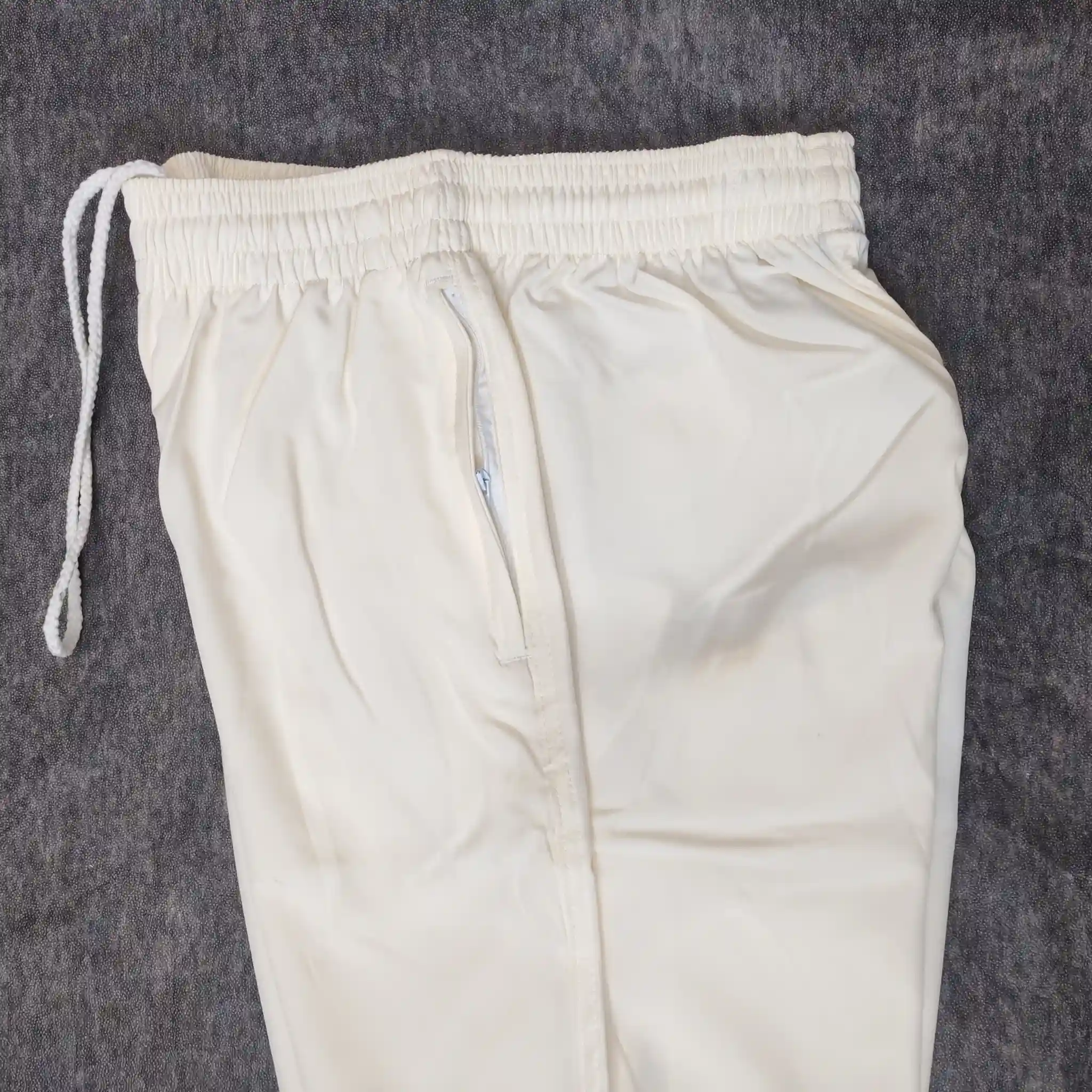 Off white micro stretch Trouser thumbnail 3