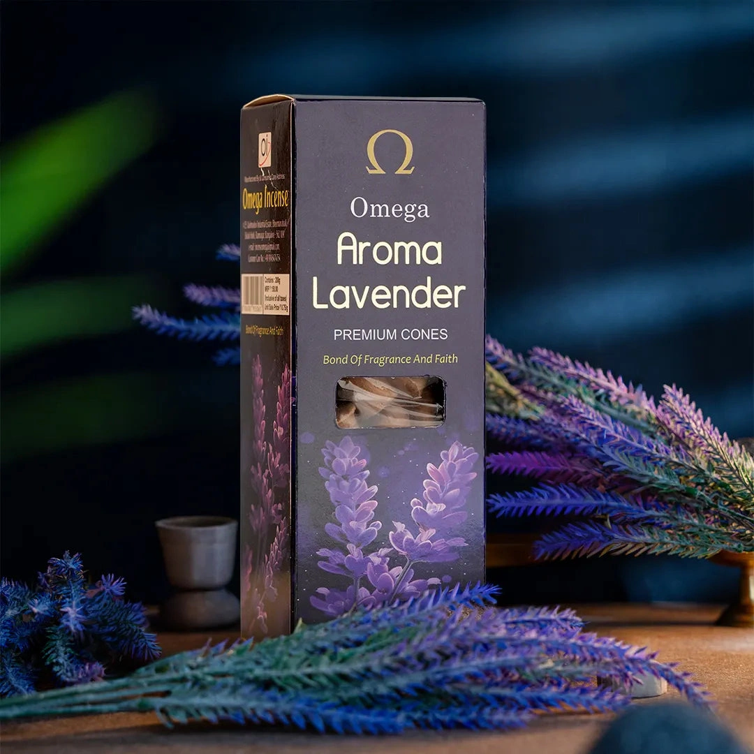 Aroma lavender Premium Dhoop Cone