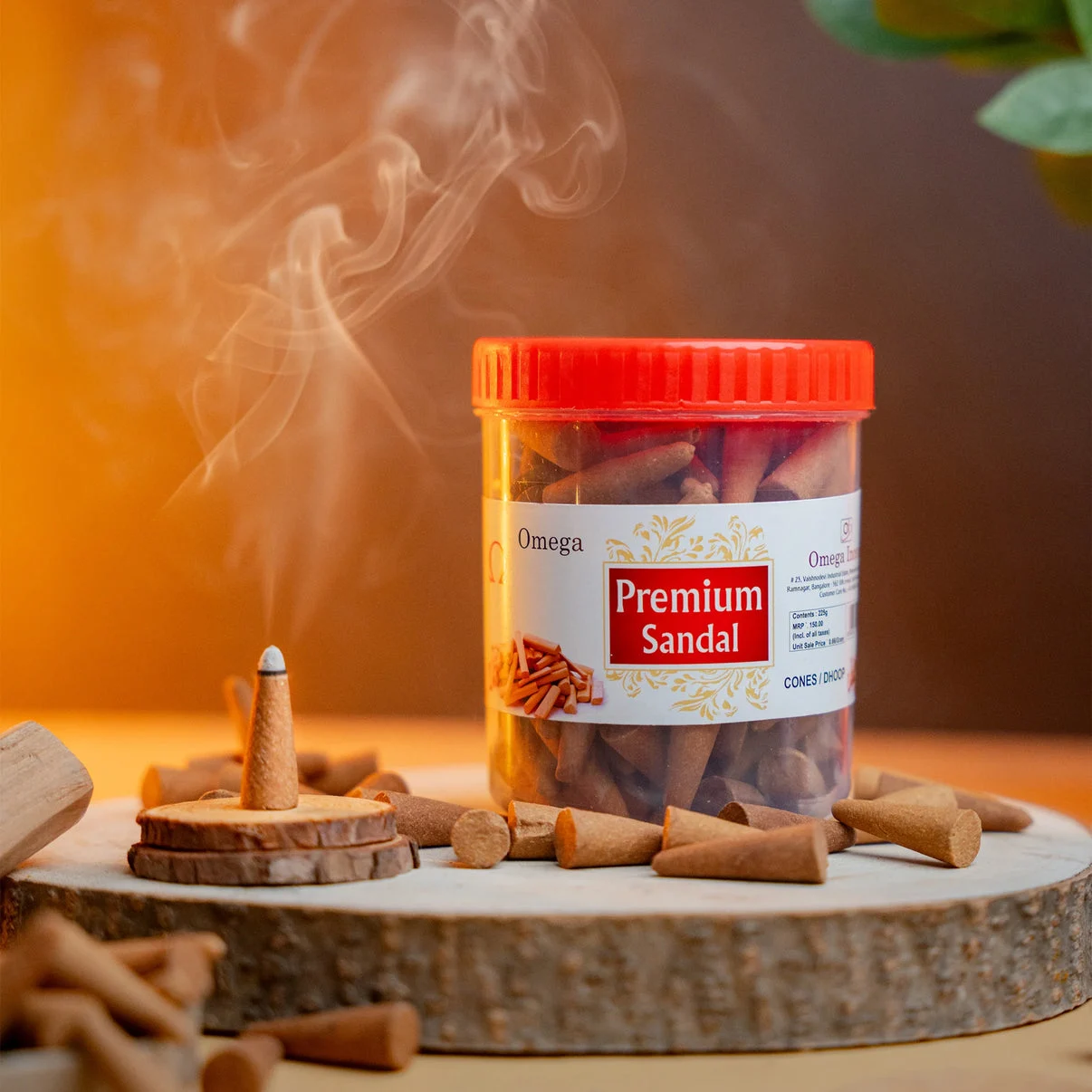 Premium Sandal Dhoop Cone