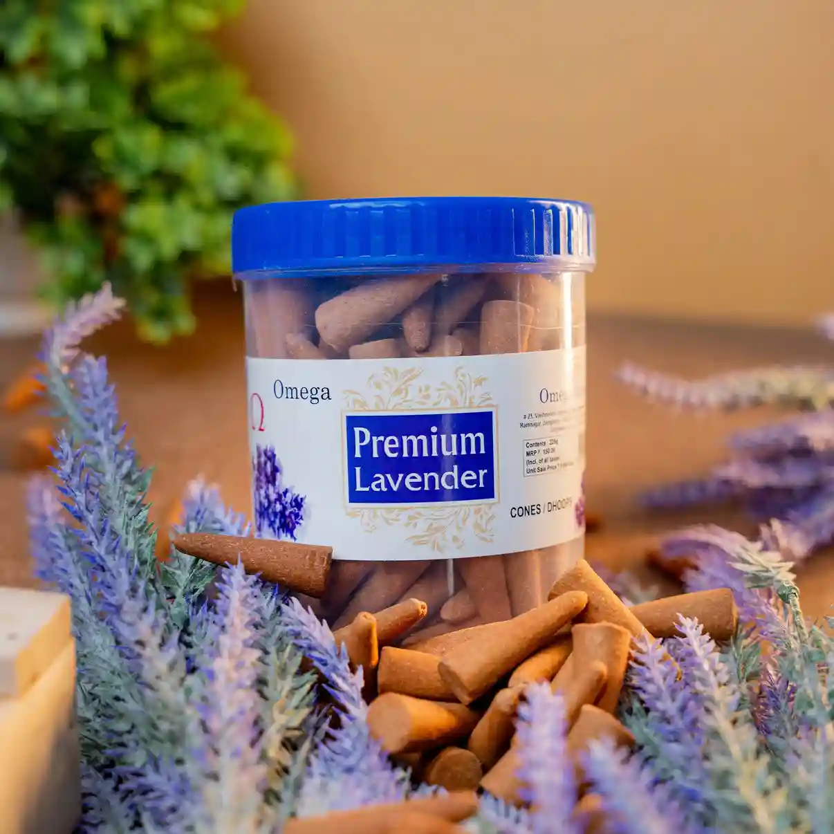 Premium Lavender Dhoop Cone 