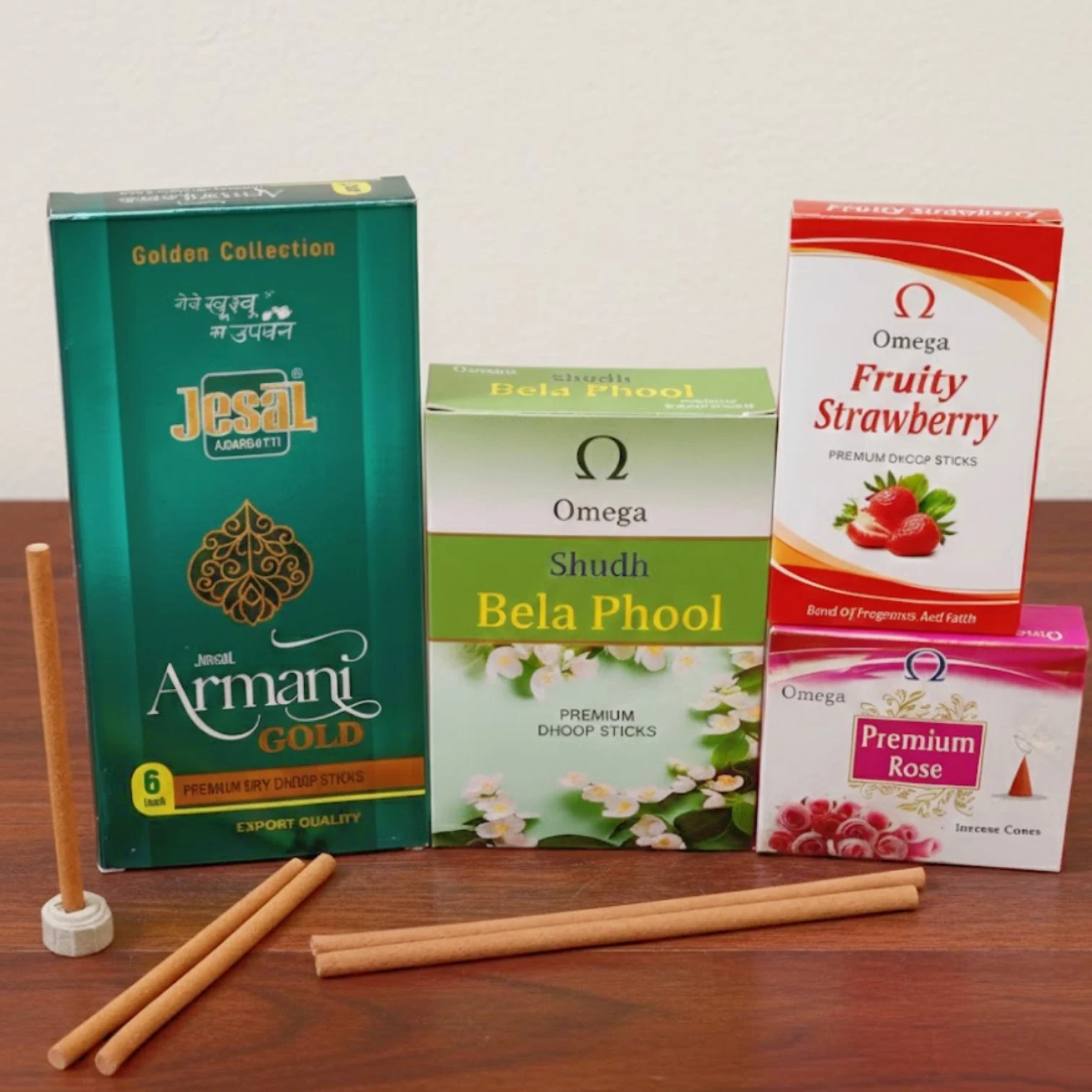 Mixed Flower Dhoop Package 