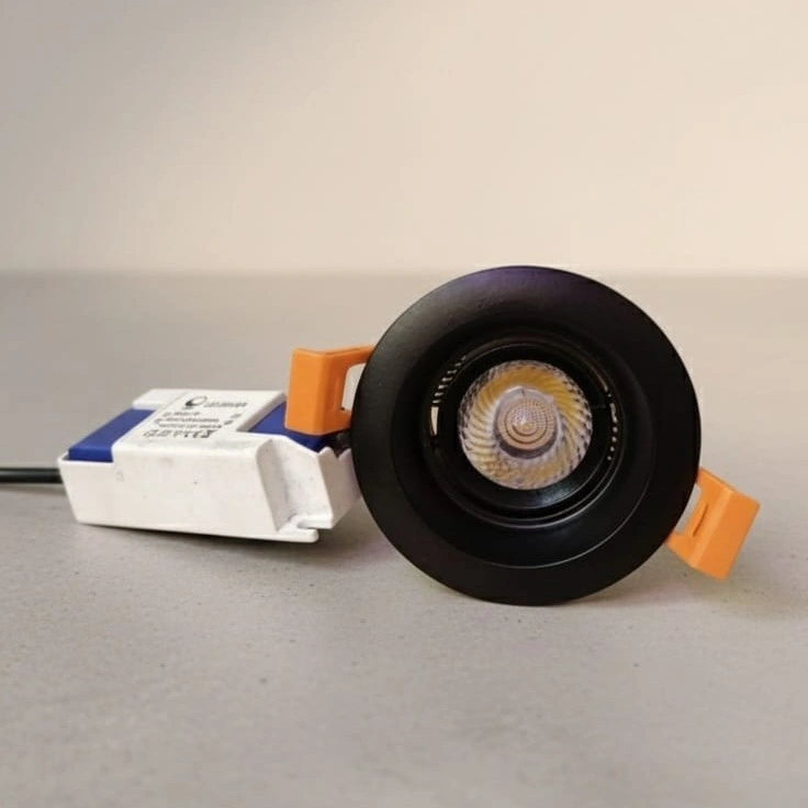 6w Spot Light BK Colour