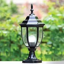 AL2/2 Gate Light Show Lamp for Outdoor Decoration With Bulb