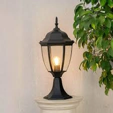 AL2/2 Gate Light Show Lamp for Outdoor Decoration With Bulb