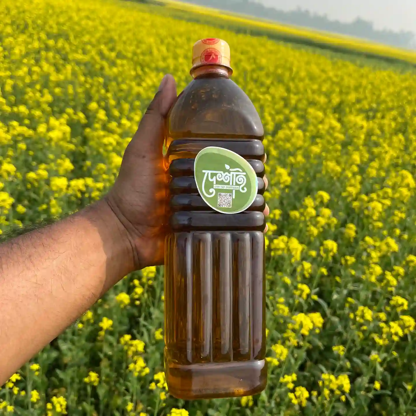 Mustard Oil / কাঠের ঘানিতে ভাঙানো দেশী মাঘি সরিষার তেল 