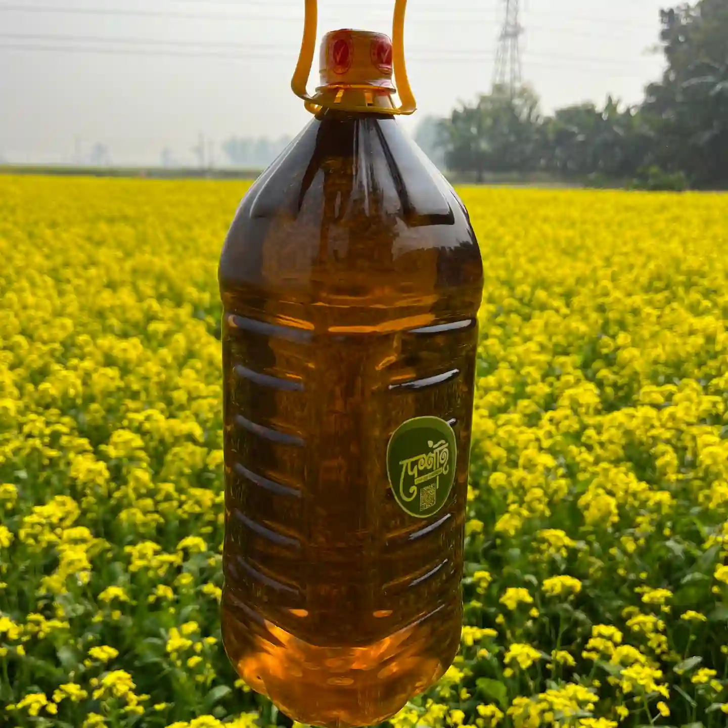 Mustard Oil / কাঠের ঘানিতে ভাঙানো দেশী মাঘি সরিষার তেল 