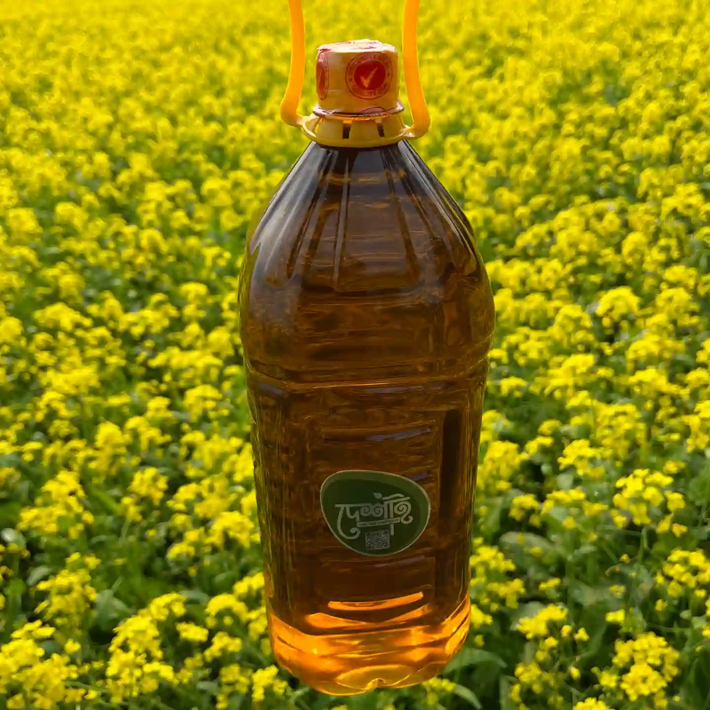 Mustard Oil / কাঠের ঘানিতে ভাঙানো দেশী মাঘি সরিষার তেল 