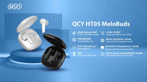 QCY HT05 MeloBuds ANC True Wireless Earbuds