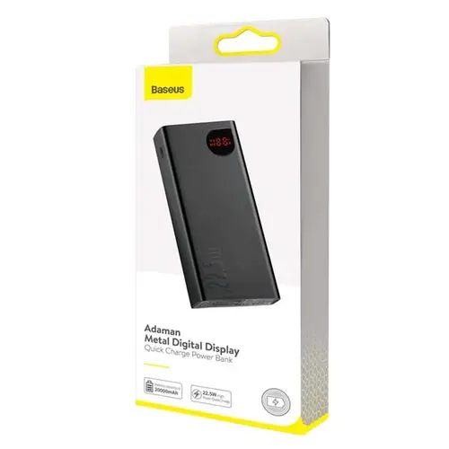 Baseus PPADM10S Adaman Metal Digital Display 22.5W 10000mAh Quick Charge Power Bank